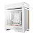 Gabinete Gamer DeepCool CL660 Mid Tower ATX Com Fans ARGB Madeira Branco - Imagem 2