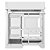 Gabinete Gamer DeepCool CL660 Mid Tower ATX Com Fans ARGB Madeira Branco - Imagem 5