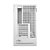 Gabinete Gamer DeepCool CL600 Mid Tower 2 Fans ARGB Branco - Imagem 9