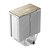Cooler Para Processador DeepCool AK700 Digital Wood Branco - Imagem 6