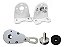 Kit Toldo Máquina Redutor Catraca Mancal Retratil Rapido 1.3 - Imagem 1