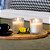 Kit Velas Decorativas Aromatizadas Copo Vidro - Eucalípto e Sais Marinhos (Média: 7cm x 8cm) - Imagem 2