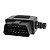Conector OBD 2 Macho 16 Pinos 12/24V Capa 90° e Bucha - Imagem 1