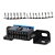 Conector OBD2 Fêmea 16 Pinos C/ Suporte Painel e Terminais - Imagem 1