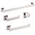 Kit Acessórios Para Banheiro Inox Premium 4 Peças - Fino Inox - Imagem 1