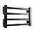 Toalheiro Elétrico Térmico Aquecido 30x 45 Preto 220V - Imagem 1
