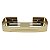 Suporte shampoo retangular parede banheiro Aço inox Dourado - Imagem 1