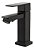 Torneira Banheiro Lavabo Pia Luxo Preto 1/4 de Volta - Fino Inox - Imagem 1