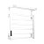 Toalheiro Elétrico Térmico Aquecido 45x 50 Branco 220V - Imagem 1