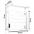 Toalheiro Elétrico Térmico Aquecido 45x 50 Branco 220V - Imagem 4