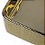 Cuba Pia Louça Cerâmica Apoio Banheiro 61x35cm Luxo Gold - Imagem 7