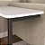 MESA DE APOIO SOFA SALA CANTO LUXO - BRANCA - Imagem 3