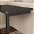 MESA DE APOIO SOFA SALA CANTO LUXO - PRETA - Imagem 3