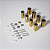 Toalheiro Elétrico Dourado Aço Inox Térmico Display Digital 30x45 220V - Imagem 7
