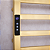 Toalheiro Elétrico Dourado Aço Inox Térmico Display Digital 30x45 220V - Imagem 3