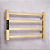 Toalheiro Elétrico Dourado Aço Inox Térmico Display Digital 30x45 220V - Imagem 2