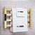 Toalheiro Elétrico Dourado Aço Inox Térmico Display Digital 30x45 220V - Imagem 5