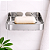 Porta Sabonete Luxo Aço Inox - Cromado - Imagem 6