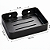 Porta Sabonete Luxo Aço Inox - Preto - Imagem 4