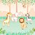 Papel de parede Adesivo - Safari Animais sobre a grama verde - Imagem 2