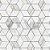 Papel de Parede Adesivo - Geométrico Marmore com Linhas Douradas - Imagem 2