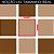 papel de parede - pastilhas em tons diferentes de marrom escuro - Imagem 3