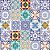 Papel de Parede - Azulejo português  com design colorido, ladrilho para cozinha - Imagem 2