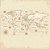 Papel de parede - Mapa Mundi envelhecido com tom marrom claro - Imagem 2