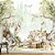 Papel de parede Adesivo - Bosque com animais brincando - Imagem 1
