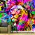Papel de parede Adesivo - Leão colorido - Imagem 1