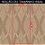 Papel  de parede Adesivo- Ondulado  com efeito e listras marrons - Imagem 3