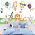 Papel de parede Adesivo - Safari baby com balões - Imagem 1