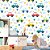 Papel de Parede Adesivo - Carrinhos Coloridos Pattern - Imagem 1