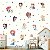 Papel de Parede Adesivo - Princesas da Disney em miniatura - Imagem 1