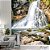 Papel de Parede Adesivo - Cachoeira com rochas e pedras - Imagem 1
