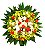 Coroa de Flores Elegância Natural - Imagem 1