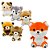 PELUCIA ANIMAIS DIVERSOS 21CM - Imagem 1
