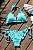 TOP RIPPLE E CALCINHA RIPPLE LEVANTA BUMBUM AZUL AGUA - Imagem 1