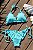 TOP RIPPLE E CALCINHA RIPPLE LEVANTA BUMBUM AZUL AGUA - Imagem 2