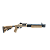 Espingarda CBC Pump Military 3.0 | Calibre 12GA | Tamanho 14" | COR TAN | Coronha Retrátil | Com Acessórios | Ghost Armas - Imagem 1