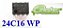 24C16WP - SOIC8 - MEMORIA EPROM - Imagem 1