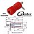 BORNE BANANA 4mm B09 - VERMELHO - Imagem 1