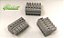 BORNE KRA  6 TERMINAIS BCP 350 6 GY   TERMINAL BLOCK - Imagem 1