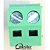 BORNE KRE 2 PONTOS VERDE 45O 15,9mm KF 128  TBY2002V TERMINAL B - Imagem 1