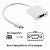 CABO ADAPTADOR MINI DISPLAYPORT MACHO PARA VGA FEMEA  PRETO - Imagem 1