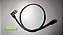 CABO DE REDE  PATCH CORD CAT5E  90 graus CINZA 60CM - Imagem 1