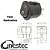 CHAVE GANGORRA REDONDA 2T 2P 6A x 250V KCD1-106 101 - PRETA - Imagem 1