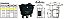 CHAVE GANGORRA INTERRUPTOR DE TECLA MG UNIPOLAR 3T 15A 120V  10A 250V - Imagem 1