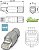 CONECTOR  PLUG RJ45 IP20 CAT5E 8 POLOS   PRENSA CABOS - Imagem 1