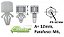 CONECTOR / CLIP / ESPACADOR COM ROSCA PARA FIXACAO PCB - CS13 - Imagem 1